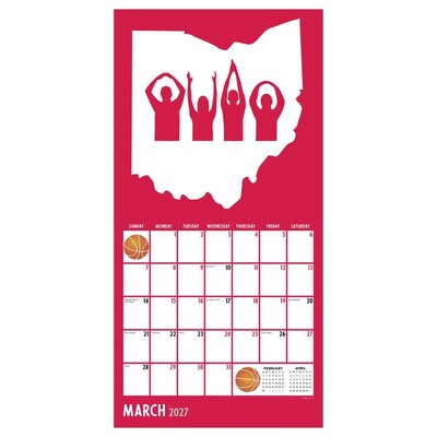 2027 TF Publishing Home: Ohio 12 x 12 Monthly Wall Calendar, Multicolored (27-1131)