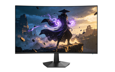 Sansui G-Series 27 Curved FHD VA 200Hz LED AMD Free-Sync Gaming Monitor, Black (S27GC1FS)