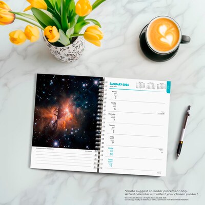 2026 BrownTrout NASA Explore the Universe 6.5" x 7.75" Weekly Planner (9798330704750)
