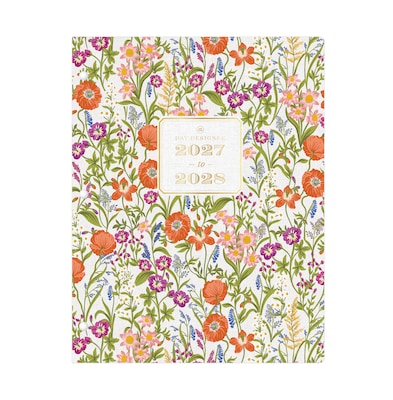 2027 Blue Sky Day Designer 8.5 x 11 Monthly Planner, June Cream (161694)