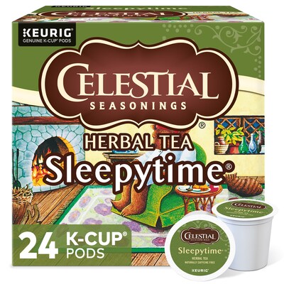 Celestial Seasonings Sleepytime Herbal Tea, Keurig® K-Cup® Pods, 24/Box (14739)