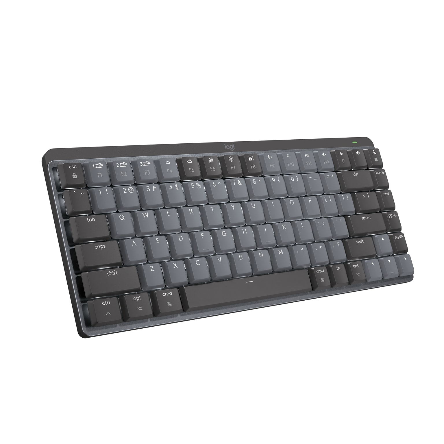 Logitech MX Mechanical Mini for Mac Wireless Ergonomic Keyboard, Space Gray (920-010831)