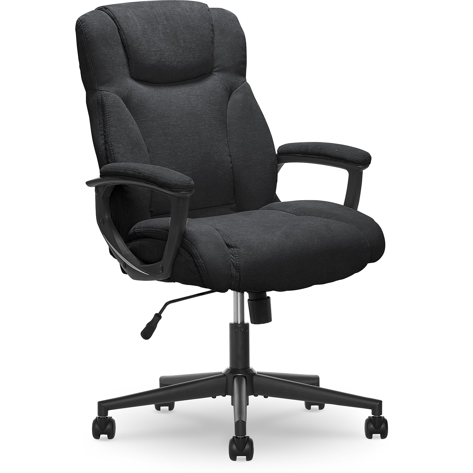 Serta Hannah II Fabric Executive Chair, Black (43672F)