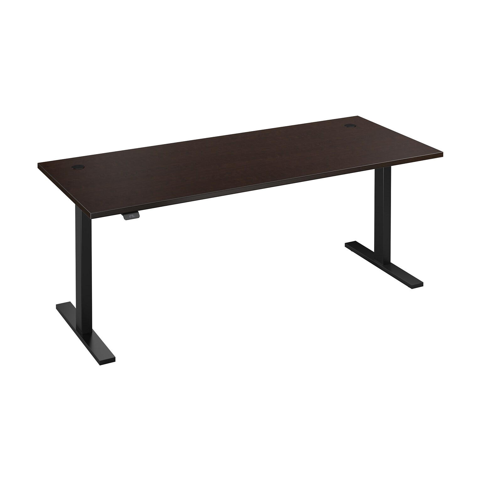 Bush Business Furniture Move 60 Series 72W Electric Height Adjustable Standing Desk, Mocha Cherry (M6S7230MRBK)