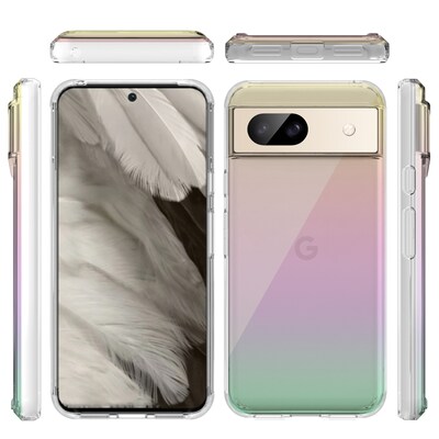 SaharaCase Inspire Series Phone Case for Google Pixel 8a, Shock Absorbing, Transparent Gradient (CP00570)