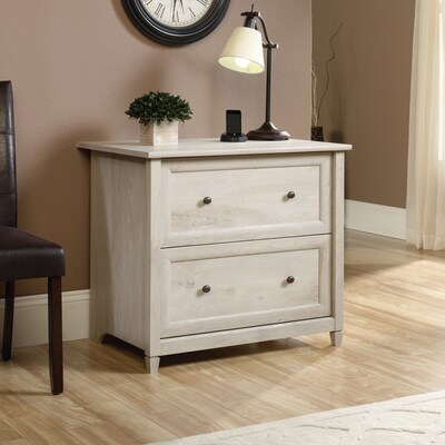 Sauder Edge Water 2-Drawer Lateral File Cabinet, Letter/Legal Size, Chalked Chestnut (418796)