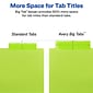 Avery Big Tab Insertable Plastic Dividers for 11" x 17" Binders, 8 Tabs, Multicolor (11179)