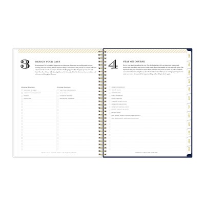 2026 Blue Sky Day Designer Meadow 8.5" x 11"  Weekly & Monthly Planner, Plastic Cover, Multicolored (147222-26)