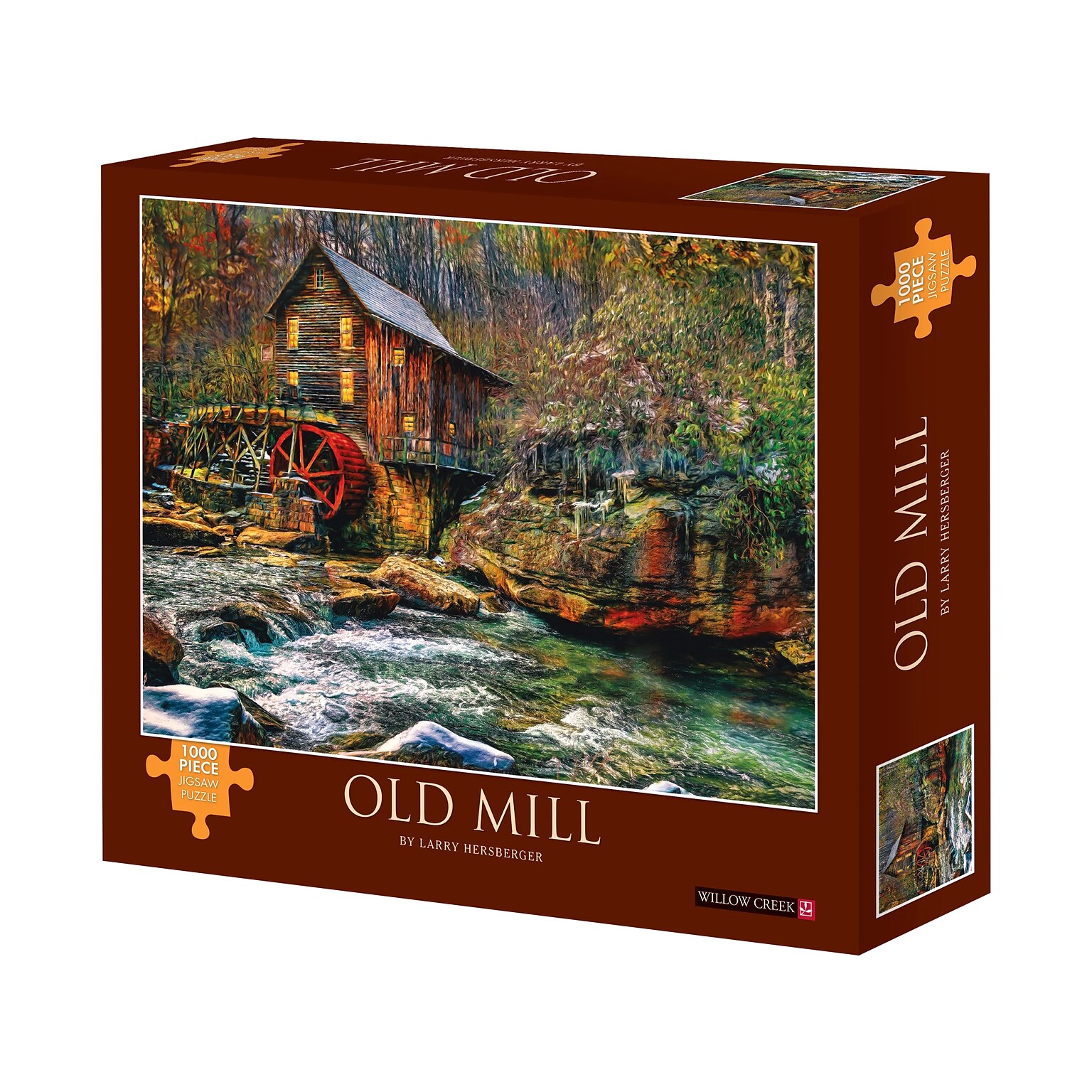 Willow Creek Old Mill 1000-Piece Jigsaw Puzzle (48802)