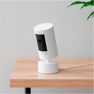 Ring Indoor/Outdoor Pan-Tilt Mount for Stick Up Cam Plug-In, White (B0946D128Y)