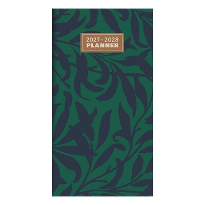 2027 TF Publishing Long Weekend 3.5 x 6.5  Monthly Standard Planner, Paperboard Cover, Multicolored (27-7034)