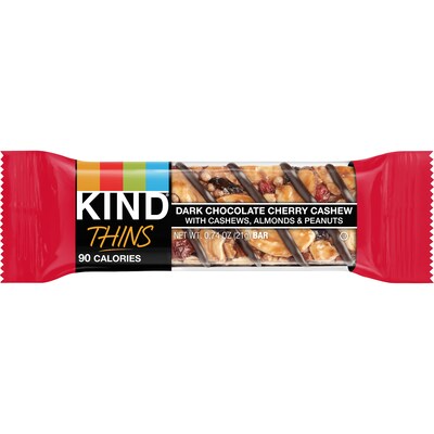 KIND Thins Gluten Free Bar Variety Pack, 14.8 oz., 20 Bars/Box (41891)
