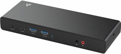 V7 UCDDS Universal Docking Station for Windows, macOS, Linux Laptops (UCDDS2)