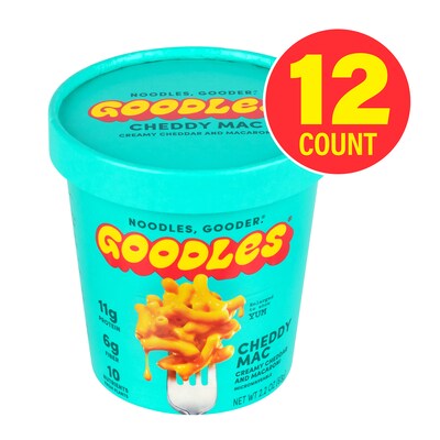 Goodles Cheddy Mac Mac & Cheese Cup, 2.2 oz., 12/Pack (220-02698)