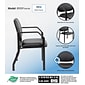 Boss Office Products Bariatric Vinyl Guest Chair, Black (B9591AM-BK)