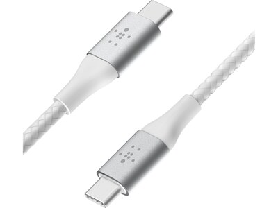 Belkin BoostCharge USB-C to USB-C Charging Cable, 6.6 ft., White (CAB004BT2MWH)