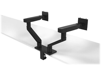 Dell Adjustable Dual Monitor Arm, Up to 27, Black (DELL-MDA20)