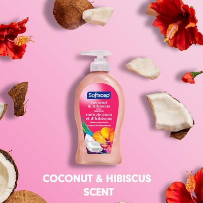 Softsoap Ready To Use Liquid Soap, Coconut & Hibiscus Scent (US07157A)