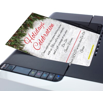 Great Papers! Holiday Stationery Letterhead Garland Magic, Multicolor, 50 sheets (2024032)