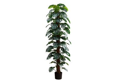 Monarch Specialties Inc. 83 Artificial Monstera Tree in Pot (I 9521)