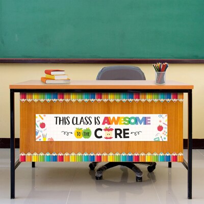 Creative Teaching Press Apple Time Welcome 2-Sided Banner, 2/Pack (CTP11024-2)