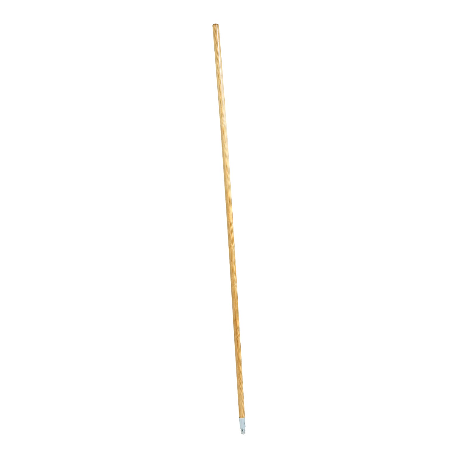 Coastwide Professional™ 60 Wood Push Broom Handle, Threaded Metal Tip (CW57741)