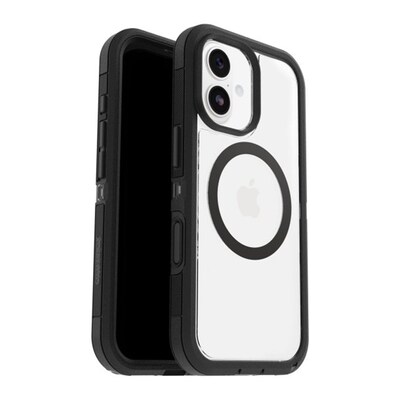 OtterBox Defender Pro XT MagSafe Phone Case for Apple iPhone 17, Shock Absorbing, Black Dark Side (77-98439)