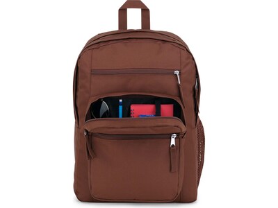 JanSport Big Student Laptop Backpack, Medium, Brown (JS0A47JKGM4)