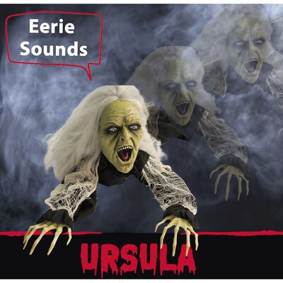 Haunted Hill Farm Animatronic Crawling Witch (HHGBZOMB-1LSA)