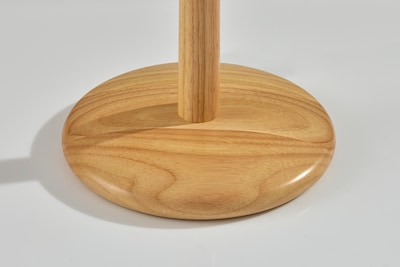Adesso Scallop 60.75 Wood Floor Lamp with Empire Shade (4146-12)