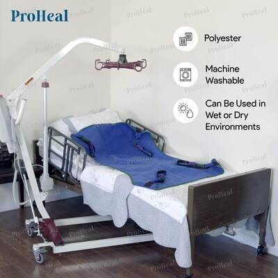 ProHeal Universal Patient Transfer Lift Sling, X-Large, 51 x 45, Polyester (ProHeal-30136)