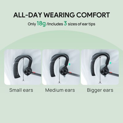 Yealink BH71 Wireless Bluetooth Mono Earbuds, UC Certified (BH71 WORKSTATION)