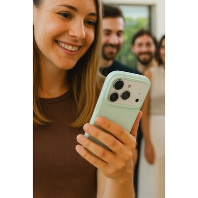 SaharaCase Venture Series MagSafe Compatible Phone Case for iPhone 17 Pro Max, Shock Absorbing, Oasis Green (CP01003)