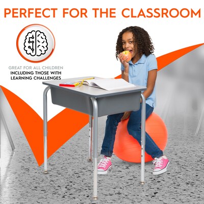 Bouncy Bands Balance Ball, 45cm, Orange (BBAWBS45OR)