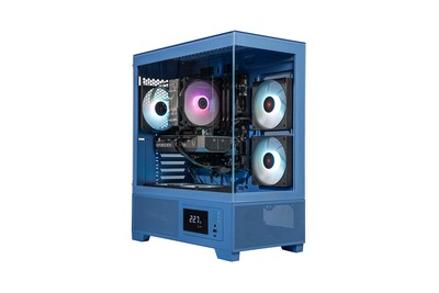 Skytech Cobalt Gaming Desktop, AMD Ryzen 5 5500 3.6GHz, NVIDIA Geforce RTX 5050, 16GB RAM, 1TB SSD,