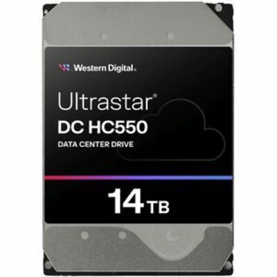 Western Digital DC HC550 14 TB 3.5 Hard Drive Memory (WUH721814AL5204)