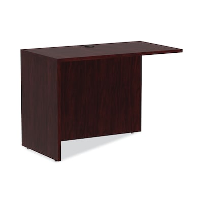 Alera® Valencia Series Reversible Return/Bridge Shell, 42w x 23-5/8d. Mahogany