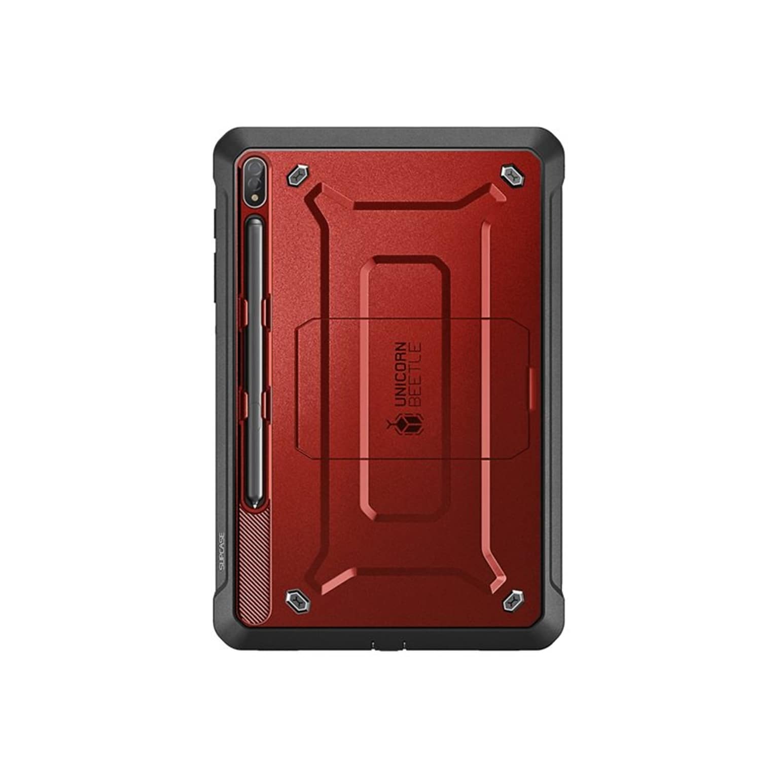 SUPCASE Unicorn Beetle Pro Rugged Case for Galaxy Tab S8 Ultra, Metallic Red (Red SUP-2022TabS8Ultra-14.6-UBPro-SP-Ruddy)