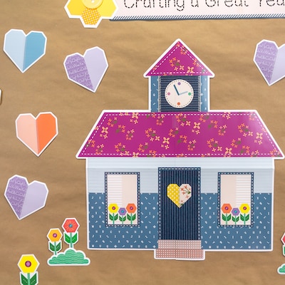 Carson Dellosa Craft and Cool Crafting a Great Year Bulletin Board Set (110598)
