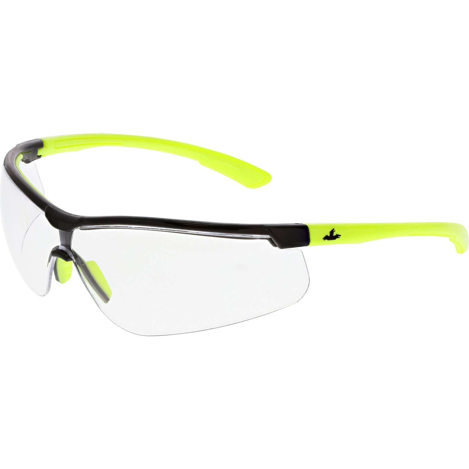 MCR Safety Klondike KD7 Anti-Fog Anti-Scratch Safety Glasses, Wraparound, Clear Lens (KD720DC)