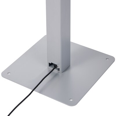 KwikBoost Standard Courtesy Freestanding Charging Station, Silver (KB99032)