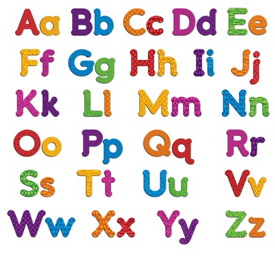 Learning Essentials Uppercase and Lowercase Letter Magnets (LER7725)