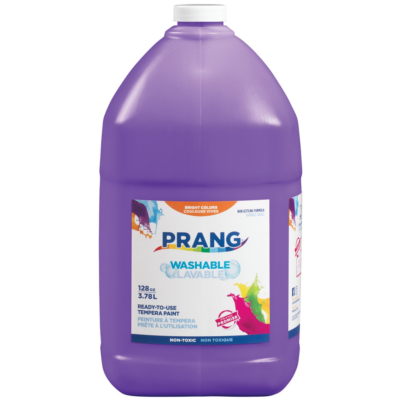 Prang Washable Tempera Paint, Violet, 128 oz. (10606)