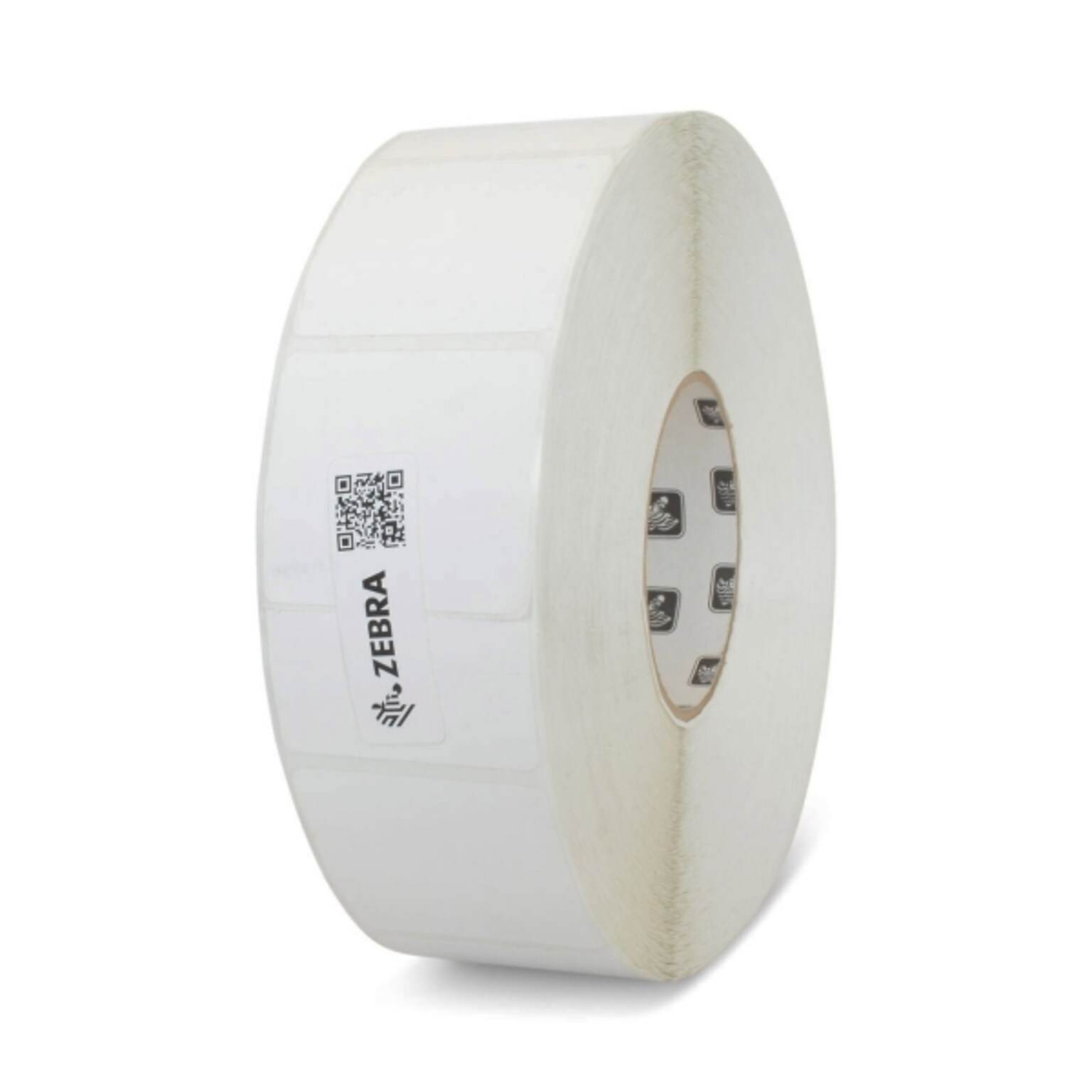 Zebra PolyPro 3000T Thermal Barcode Label, 1 x 1, White, 2000 Labels/Roll (10023327)