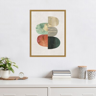 Amanti Art Evolving Energy I by Tom Reeves Framed Canvas Wall Art Print, 18 x 24 (A42675040732)