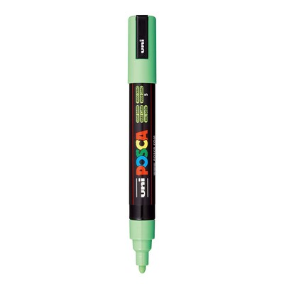 POSCA PC-5M Water Based Paint Marker, Reversible Medium Tip, Light Green, 3/Pack (UBCPC5MLGREEN-3)