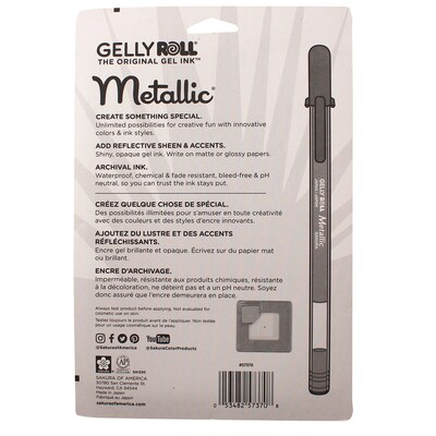 Sakura Metallic, Liquid Ink, Assorted Ink, 10/Bundle (SAK57370-2)