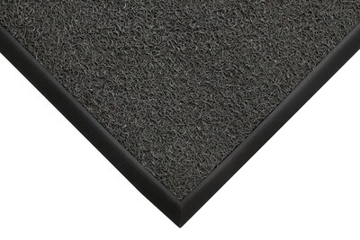 M + A Matting Frontier Commercial Outdoor Wiper/Scraper Entrance Floor Mat, 4 x 6, Dark Grey (437146908)