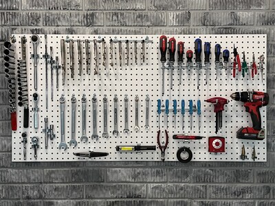 Triton Products DuraBoard 24" x 48" x 1/4" Pegboards, Set of 2 (DB-2)