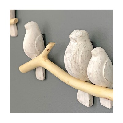 Crane Baby Ezra Perch Wall Décor, 2.25" x 6.5" (BC-110WD)